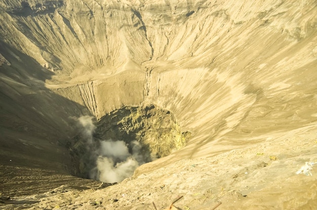 Foto la asombrosa montaña bromo en