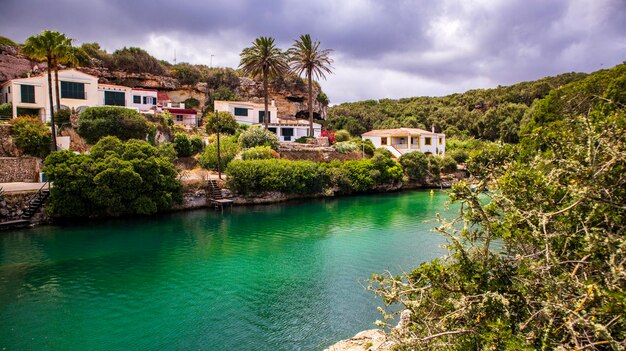 Asombrosos paisajes de la isla de Menorca, España