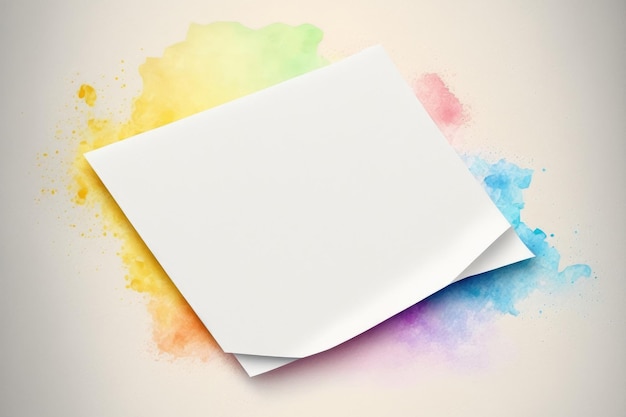 Foto aspecto del papel fondo blanco con textura de papel de acuarela