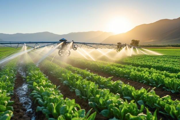 Aspersores y Sistemas de Riego Agrícola Eficientes