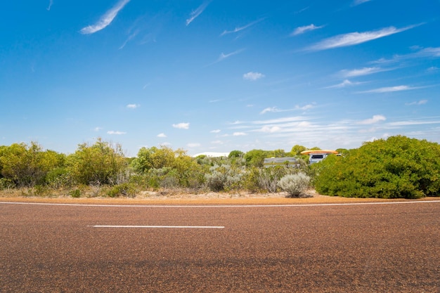 Asphaltstraße in perth