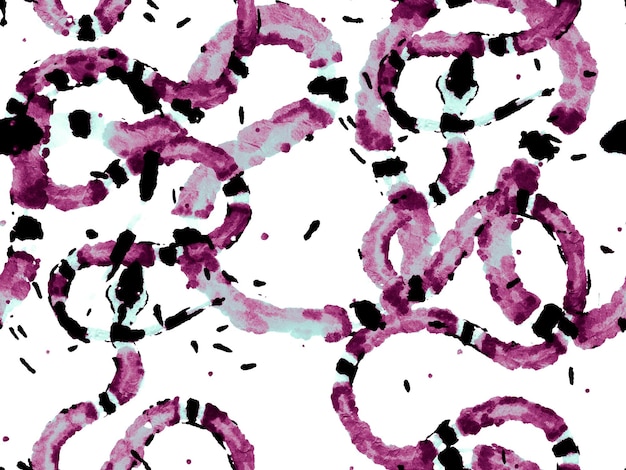 Aspid Seamless Pattern. Ilustração de couro de safari africano. Padrão Aspid desenhado à mão. Impressão de pele de cobra. Imitação de dragão veneno. fundo de close-up de Elapidae vermelho carmesim.