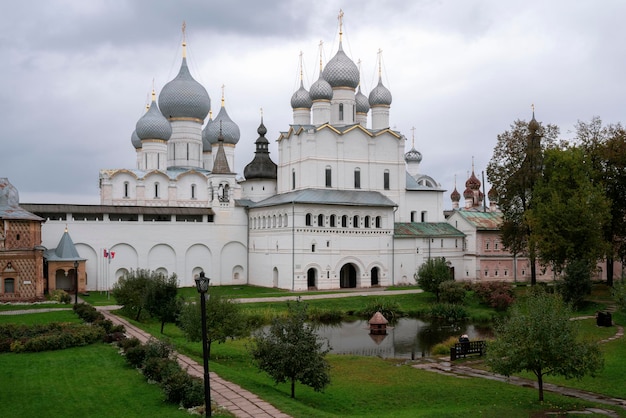 Assembleia arquitetônica da região de Rostov Kremlin Rostov, o Grande Yaroslavl, Rússia