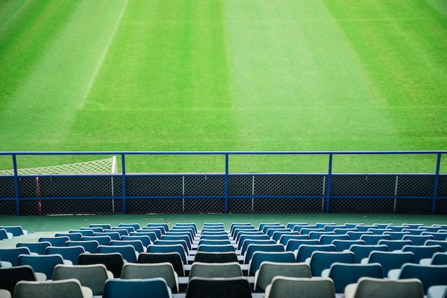 Assento vazio no estádio de futebol