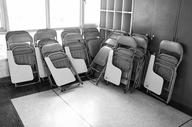 Foto assentos vazios no aeroporto