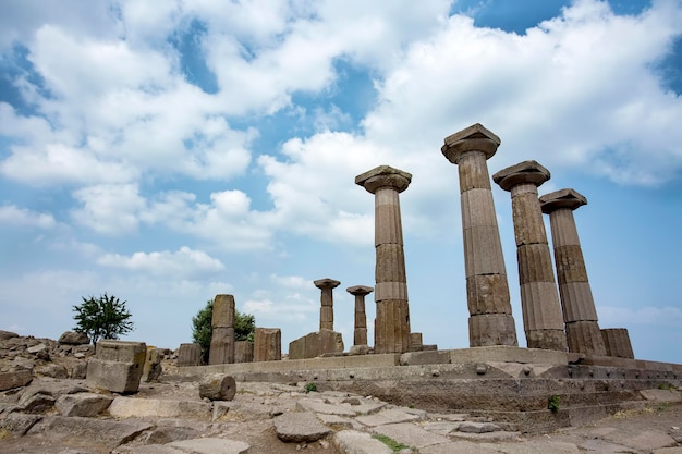 Assos, ruinas de la ciudad antigua, Behramkale, Turquía