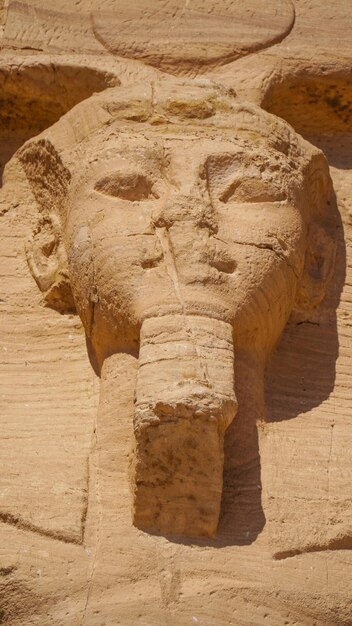 Assuan Ägypten Tempel von Nefertari neben dem Tempel von Abu Simbel Tempel von Pharao Ramses II