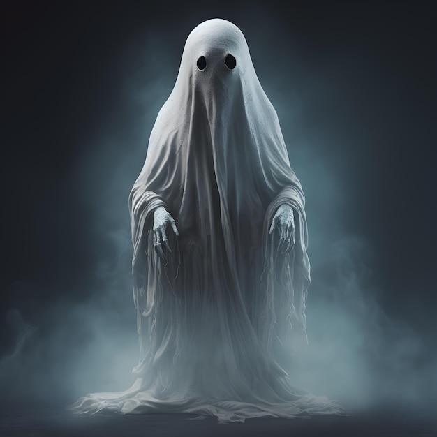 assustador fantasma do dia das bruxas