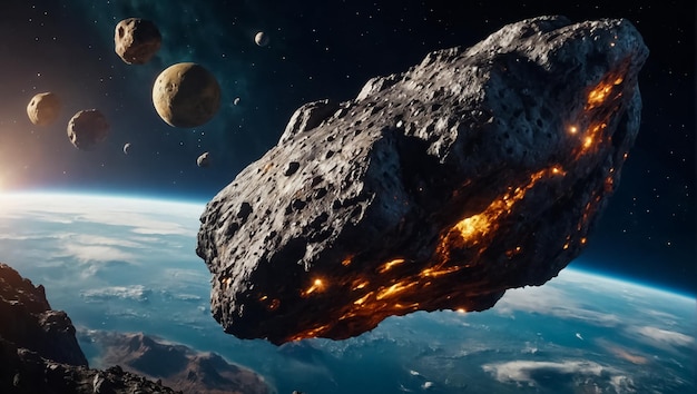 Asteroid fliegt zur Erde