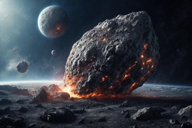 Foto asteroid