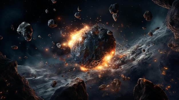 Un asteroide va a acabar con la vida en la Tierra.