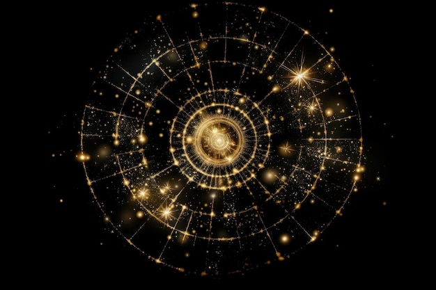 La astrología brilla la luz brilla los fondos la astronomía los fuegos artificiales