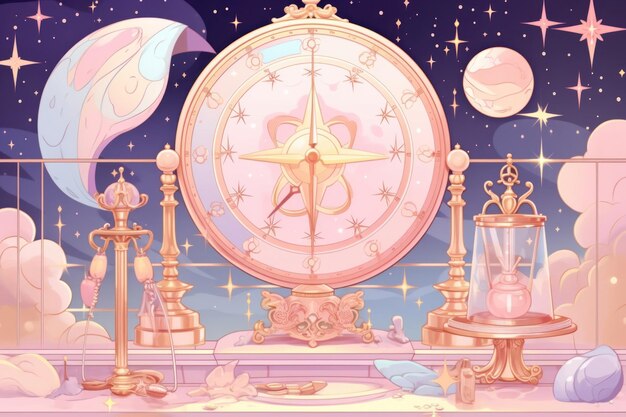 Astrología holografía reloj arquitectura creatividad