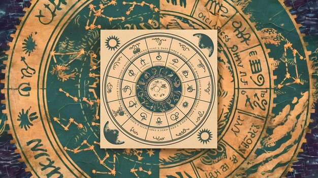 Astrologia horóscopo padrão textura fundo design gráfico