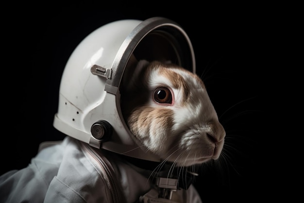 El astronauta conejo