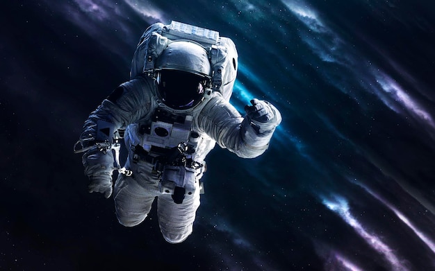 Astronauta Espacio profundo imagen ciencia ficción fantasía en alta resolución