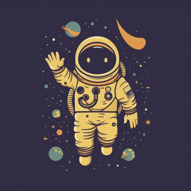 Astronauta en el espacio