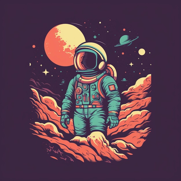 Astronauta en el espacio