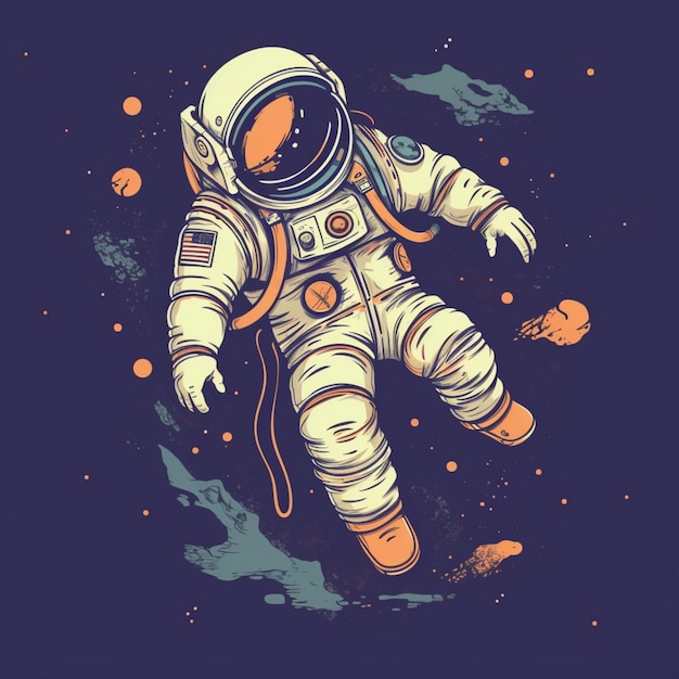 Astronauta en el espacio