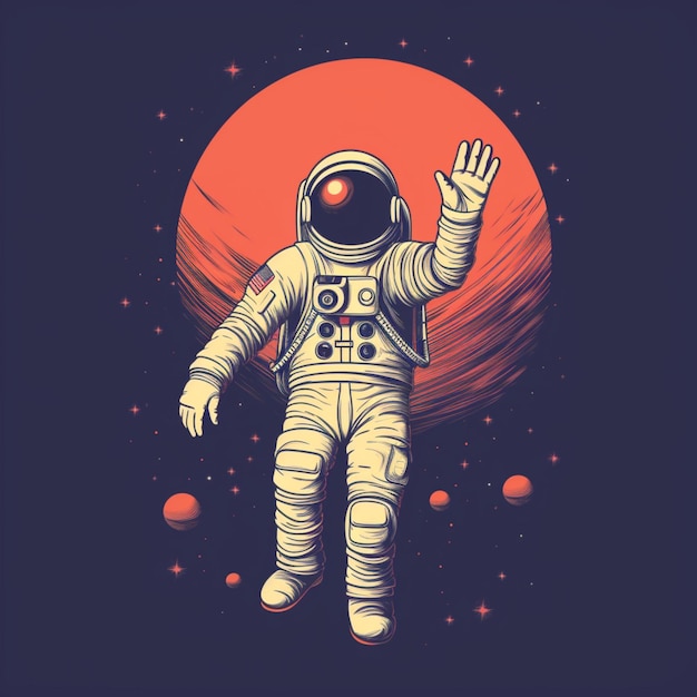 Astronauta en el espacio