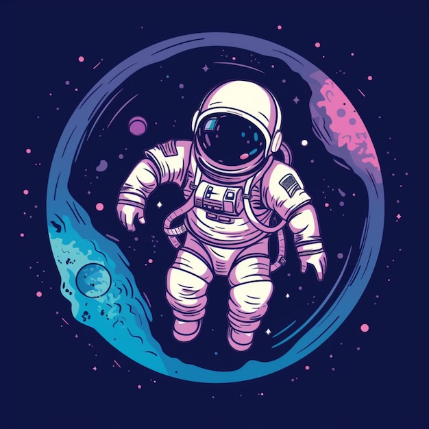 Astronauta en el espacio