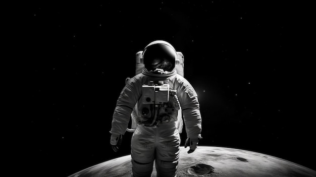 El astronauta en el espacio