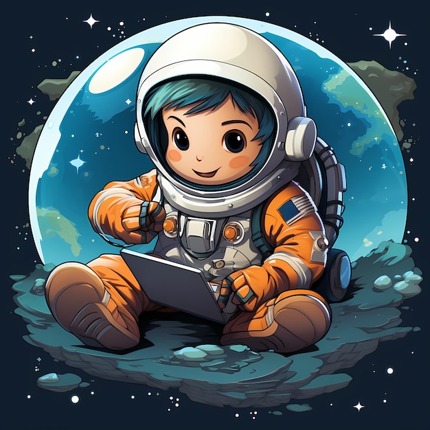 Astronauta fofa