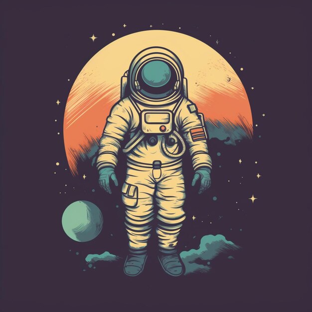 Astronauta no espaço