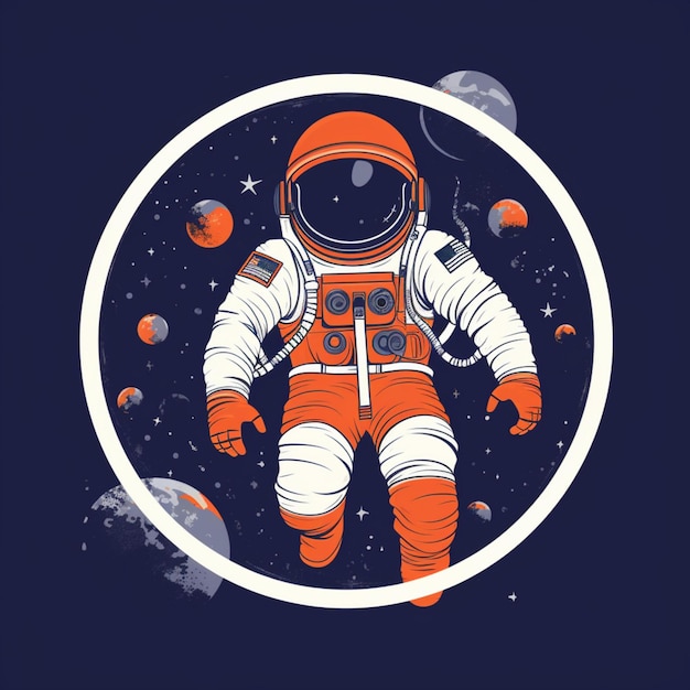 Astronauta no espaço