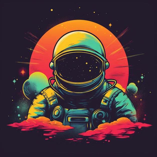 Astronauta no espaço