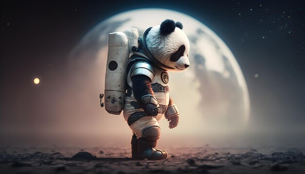 El astronauta panda 2