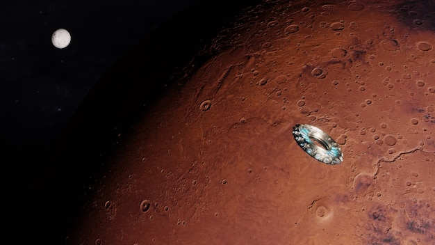 Astronomieforschung auf dem Mars mit Hochtechnologie