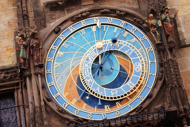 Astronomische Uhr in Prag Tschechische Republik