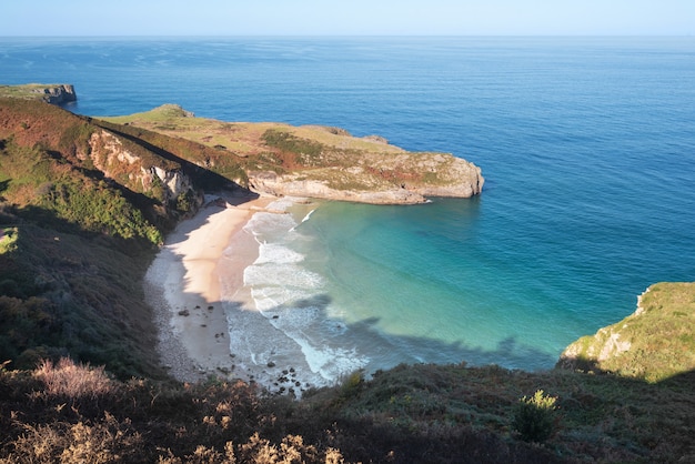 Asturias-Küstenlinienlandschaft, Spanien.