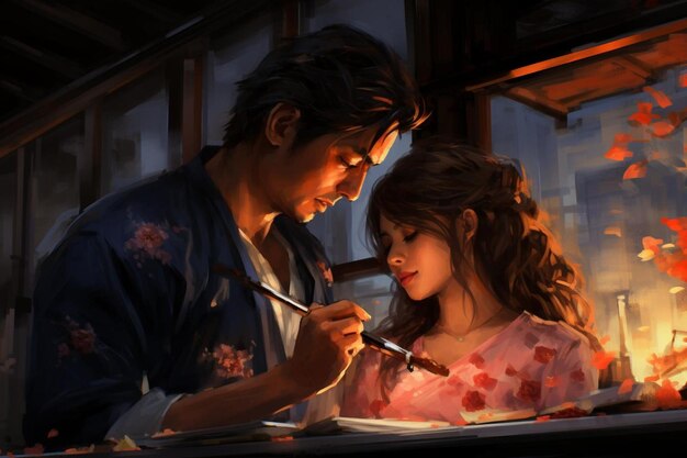 Foto el asunto de la serenata yakitori