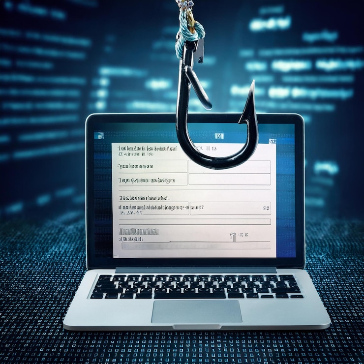 Foto el ataque de phishing
