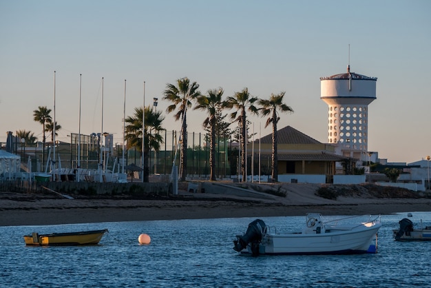 Atardecer en Camping Beach Park de Faro.