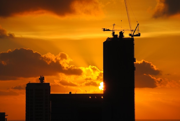 Atardecer en Colombo Sri Lanka