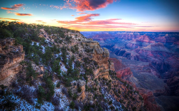 Atardecer en el Gran Cañón