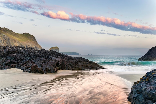 Atardecer en Kynance Cove