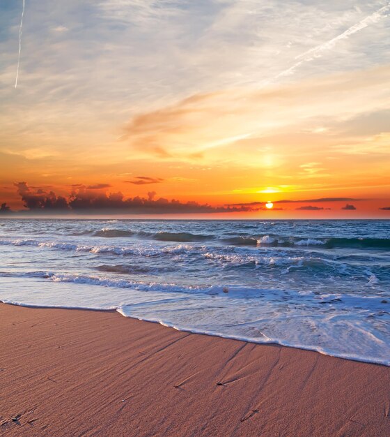 Atardecer en platamona cerdeña