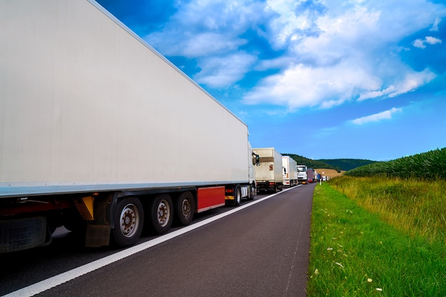 Atasco de Alemania en un accidente de carretera.