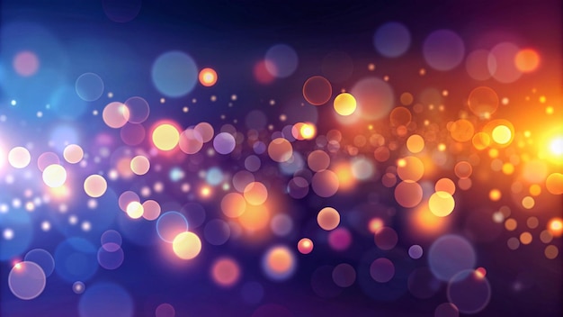 Atemberaubender Bokeh-Hintergrund für kreative Entwürfe
