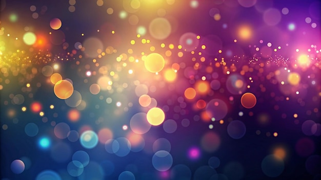 Atemberaubender Bokeh-Hintergrund für kreative Entwürfe