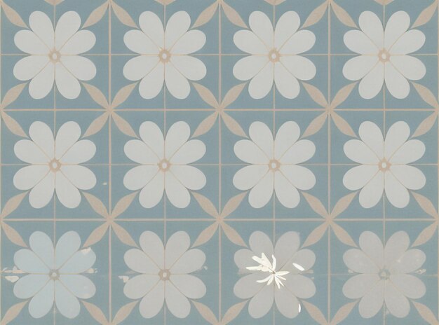 Atemporal Columbine Grunge Textura Design Antigo Acentos Geométricos Vintage Charme Floral Elegância