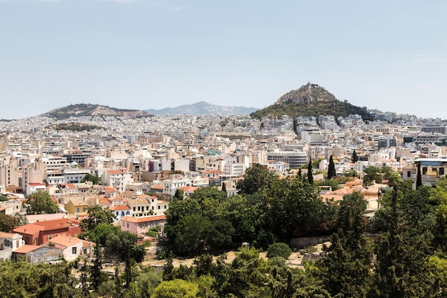 Athen und der Berg Lycabettus