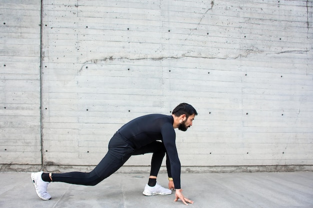 Athletentraining für junge Männer