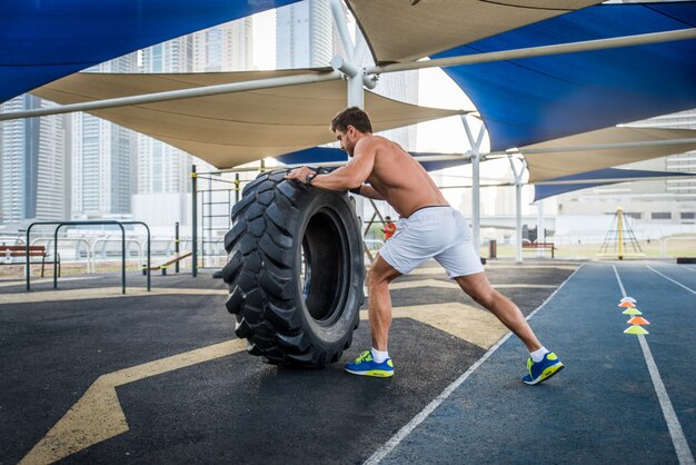 Athletentraining im Freien