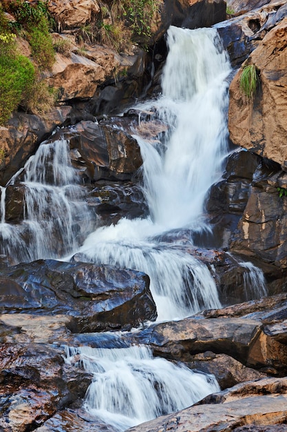 Athukadu-Wasserfall