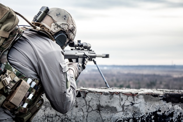 Foto atirador do exército dos eua